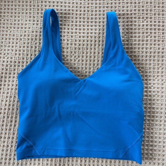 Lululemon Blue Align Tank Top Size 6 - Picture 2 of 5